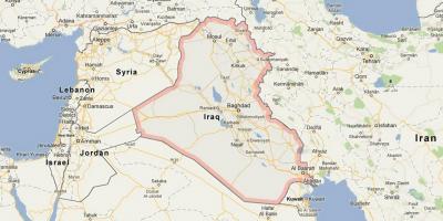 Χάρτης του Ιράκ